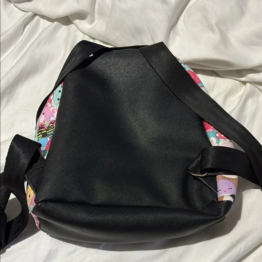 Squishmallows Colorful Cartoon Character Backpack like new adjustable straps